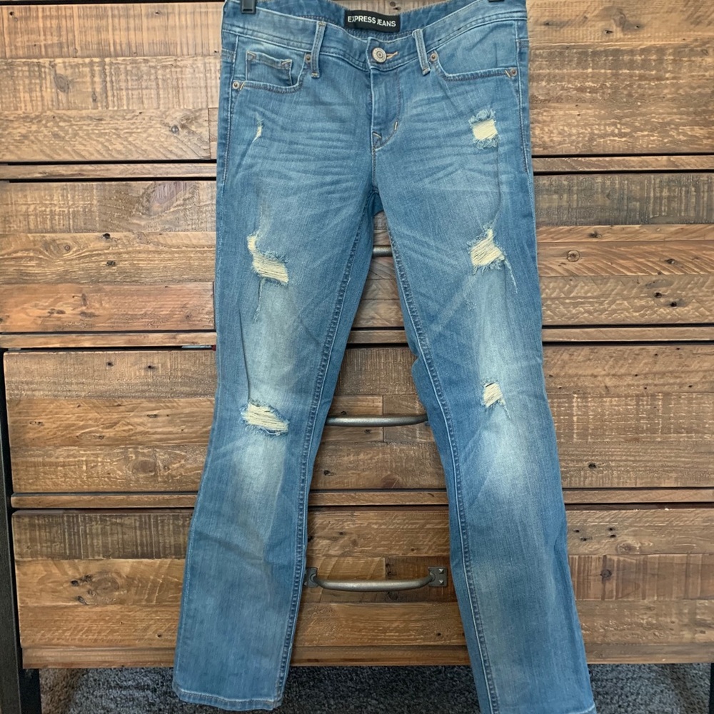 Express Cropped Skinny Jeans